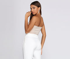 Luxe In Lurex Tube Top