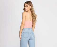 Lace Darling Sweetheart Bodysuit