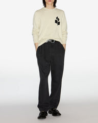 TIMEO plain-colored Lyocell pants