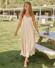 Maralen Gingham Maxi Dress