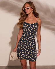 Meet At Noon Floral Mini Dress