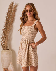 Hazy Trails Bustier Mini Dress
