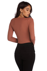 Faux With It Top