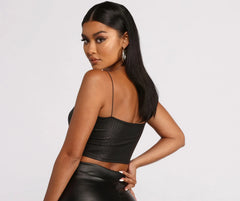 Hypnotize Me Crop Top
