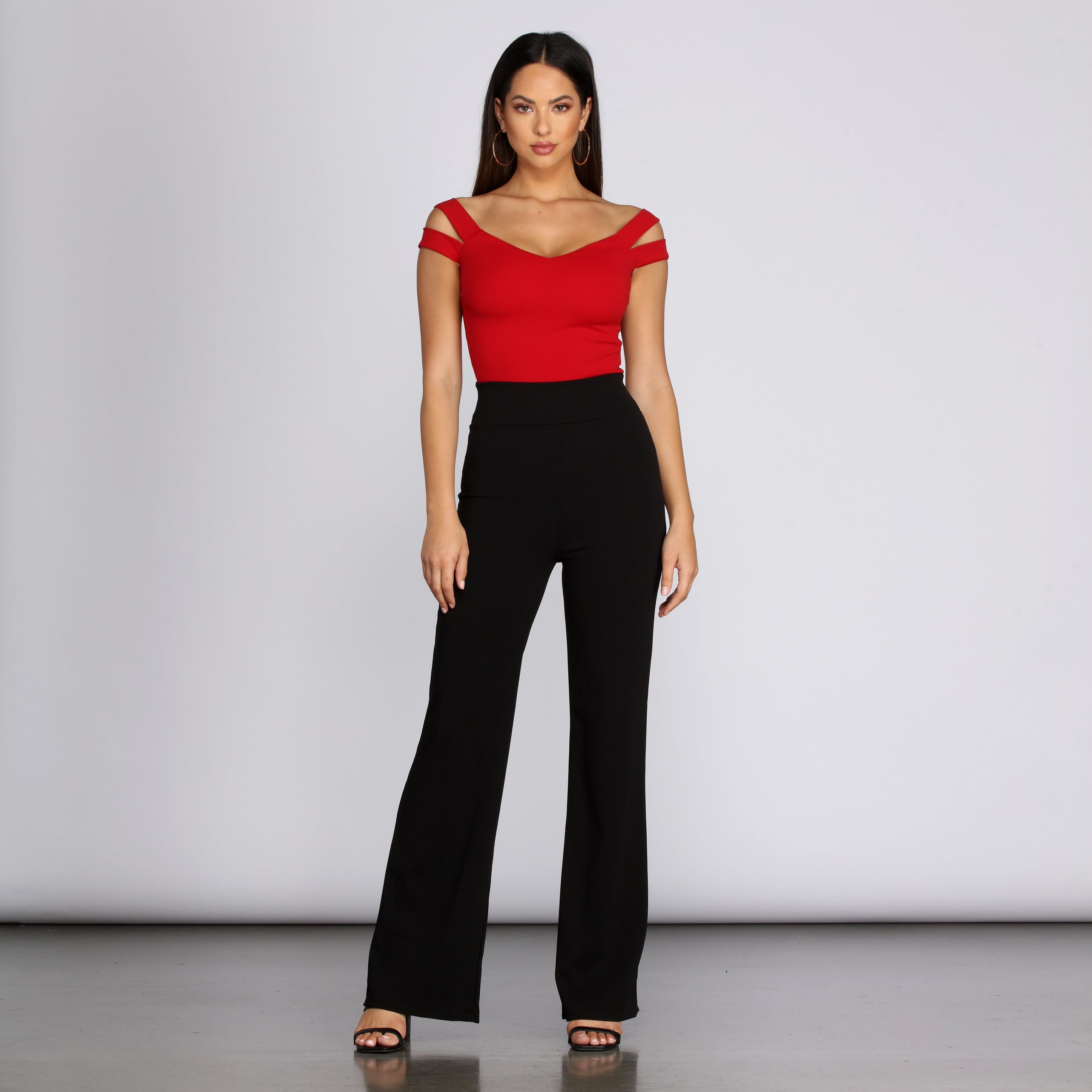 Stylish Straps Sweetheart Top