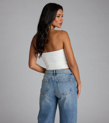 Ultra Trendy Cutout Tube Top