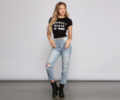 Whiskey State Of Mind Graphic Tee