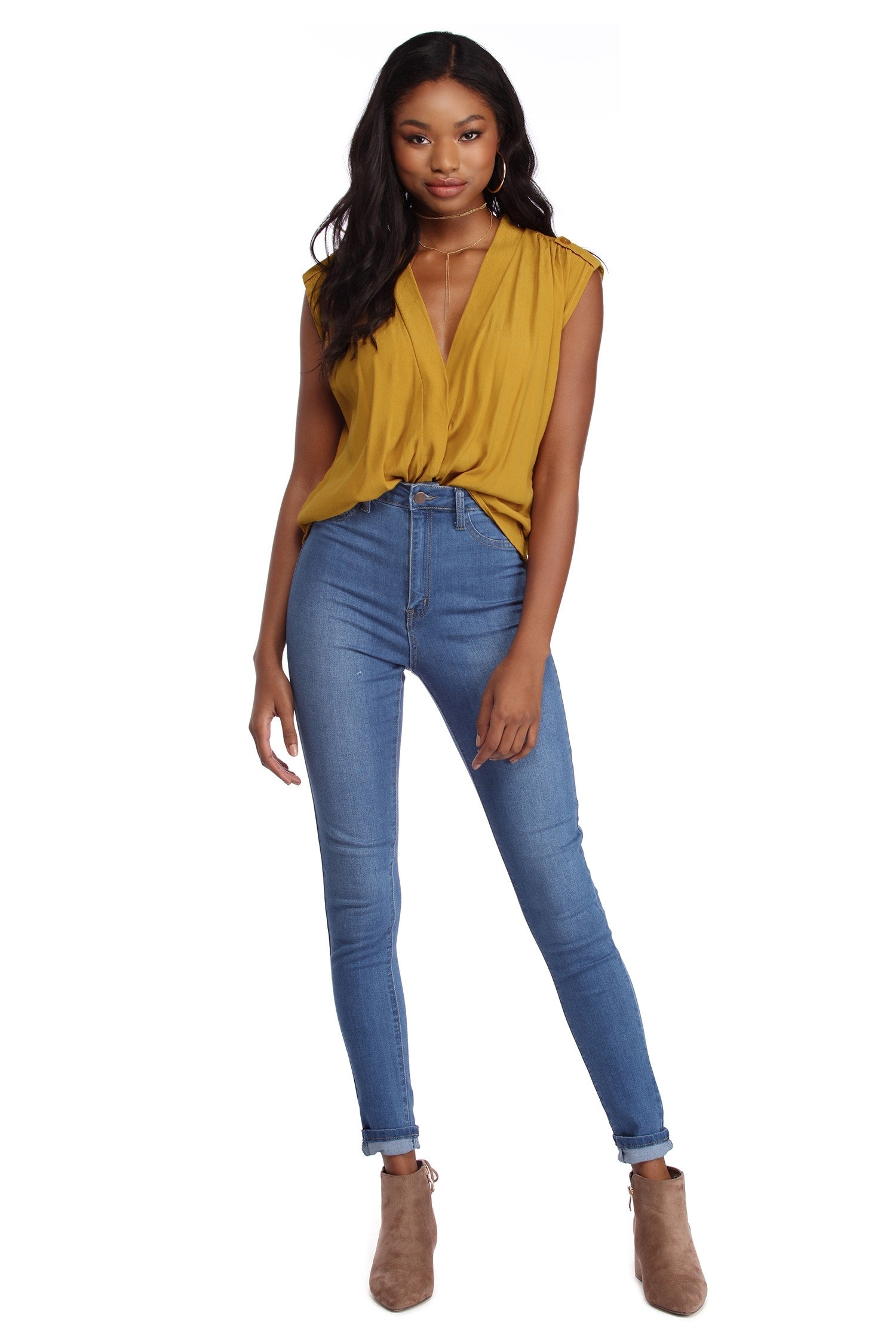 Draped Drama Top