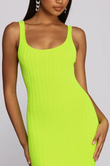 You Glow Girl Mini Dress