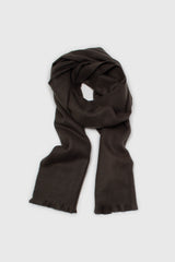 Dark grey ultra soft classic scarf