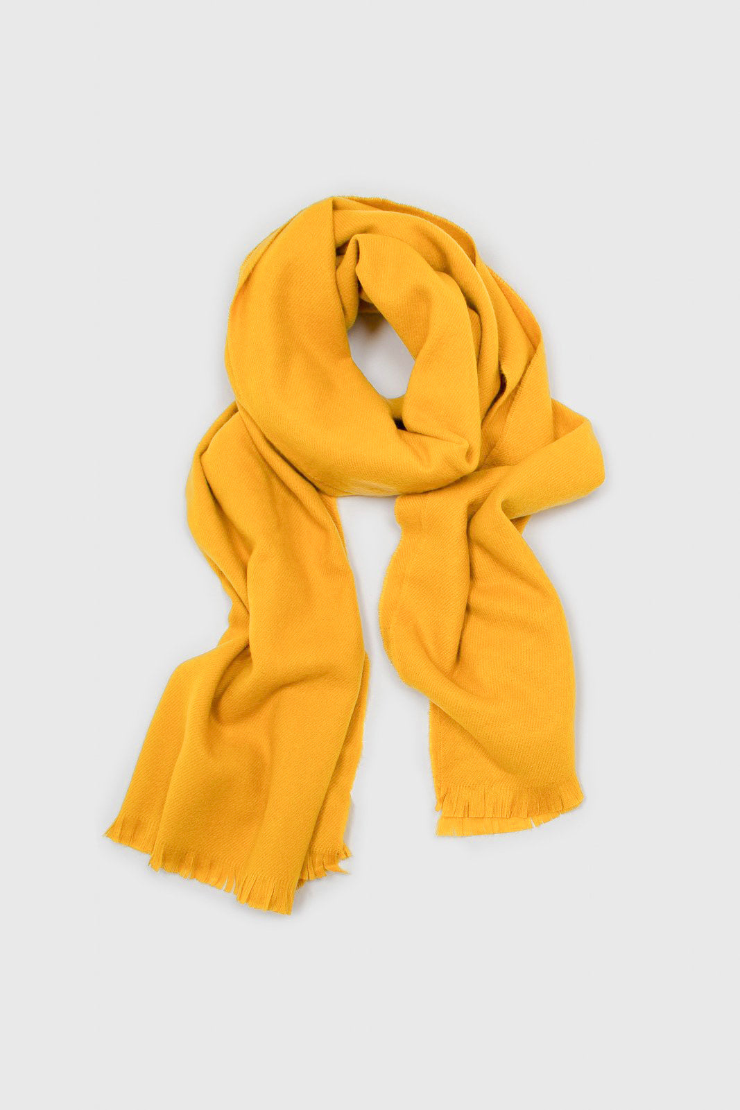 Mustard ultra soft classic scarf