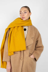 Mustard ultra soft classic scarf