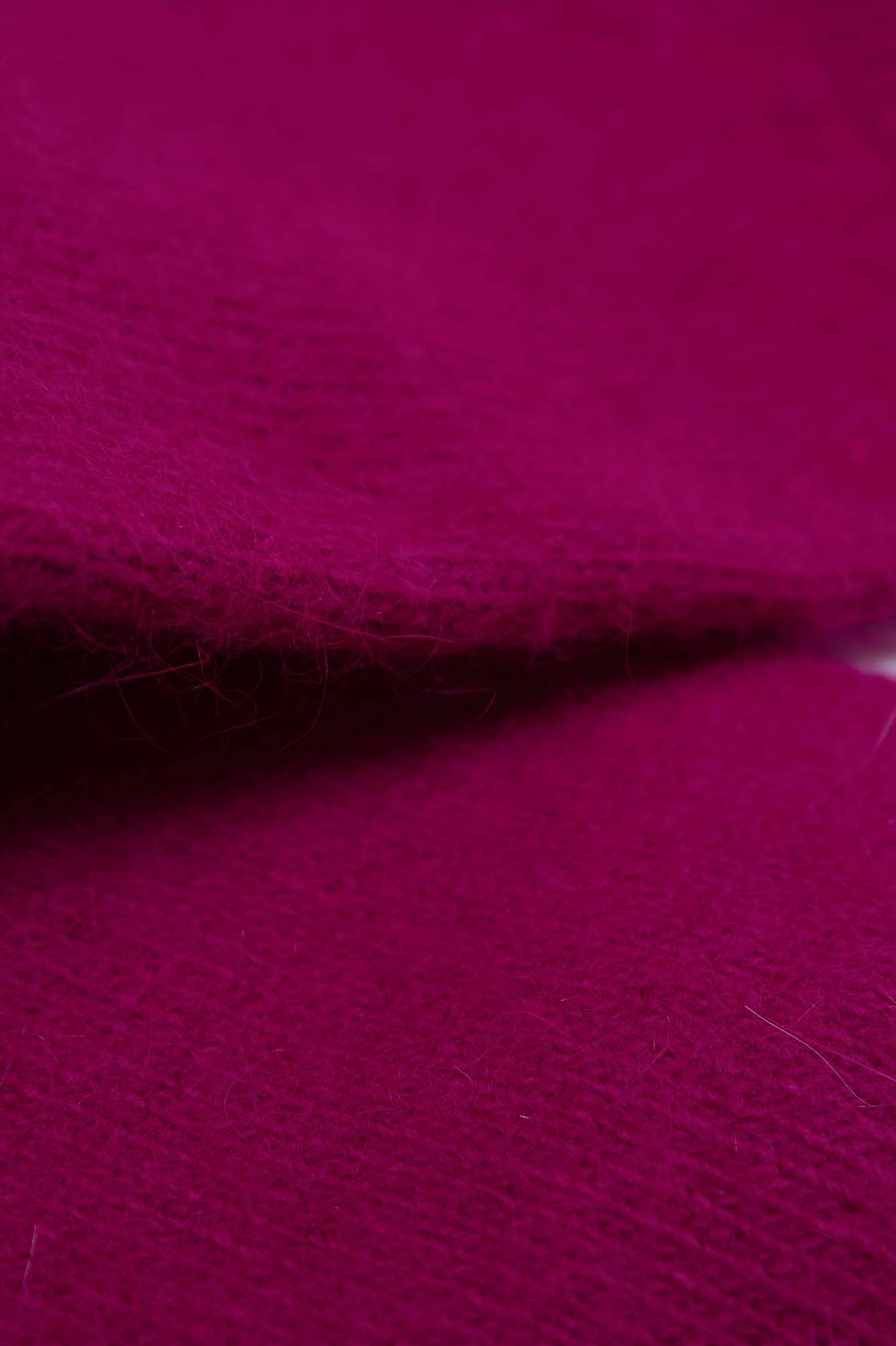 Bright purple angora smooth socks