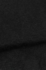 Black angora smooth socks