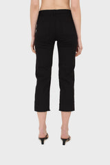 Black cut bottom boyfriend jeans - 2005