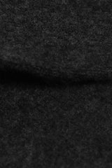 Charcoal angora smooth socks
