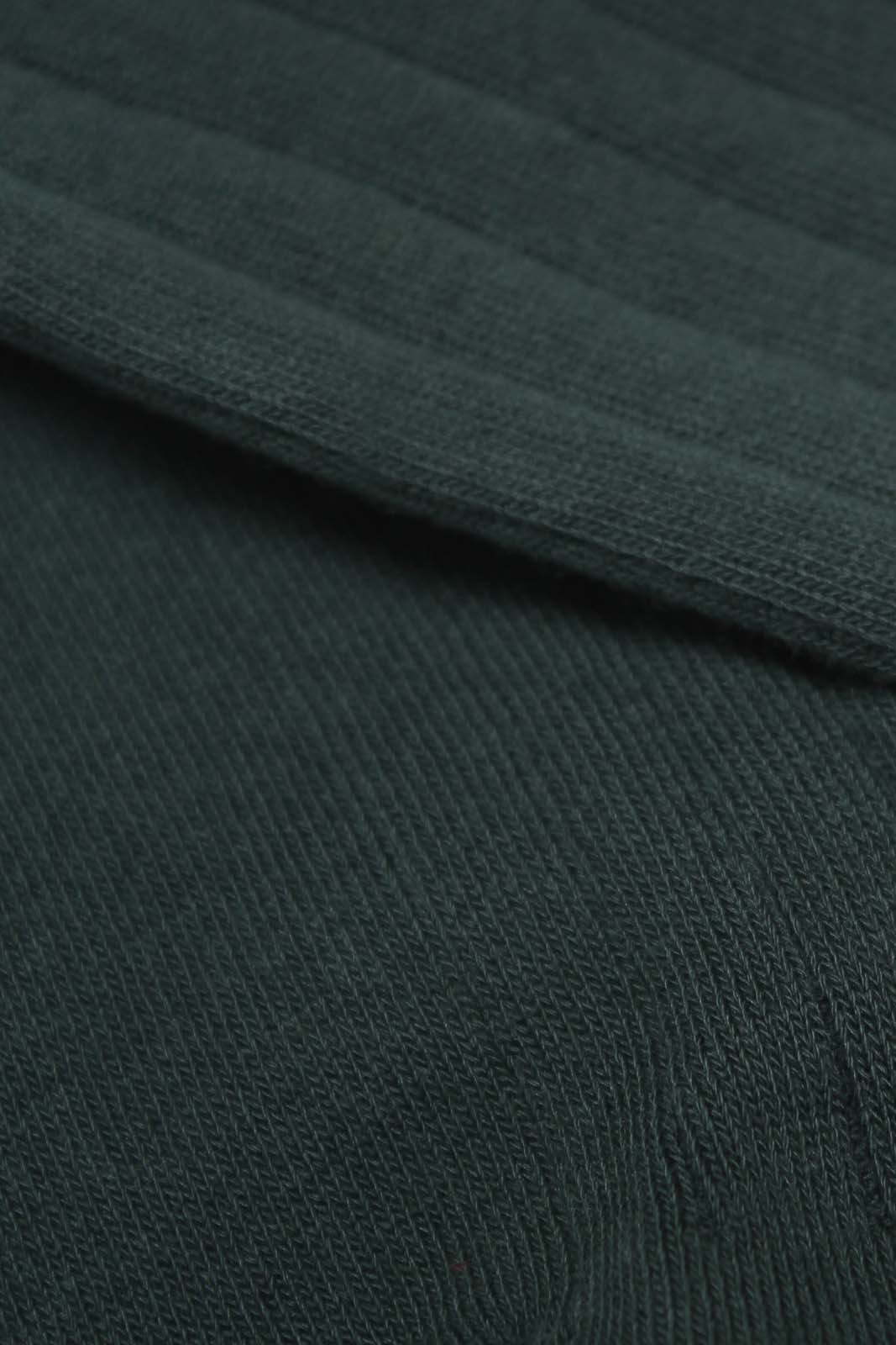 Teal giant rib socks