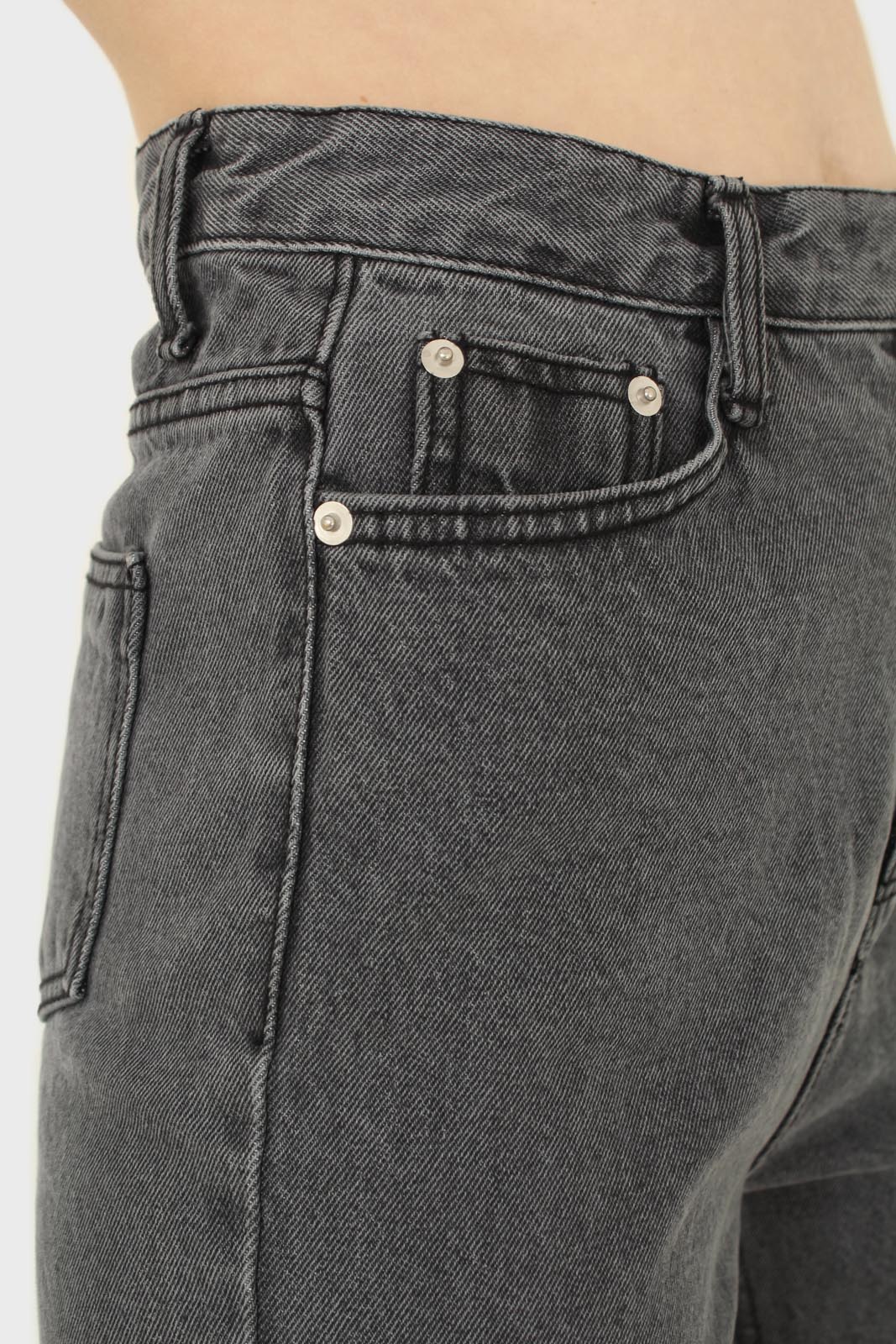 Washed grey mom jeans - 2302