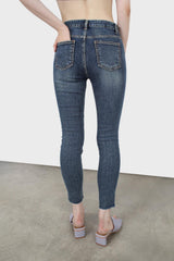 Mid blue skinny jeans-5354