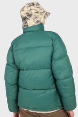 Teal thick classic puffer jacket
