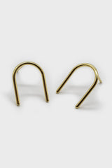 Gold n stud earrings