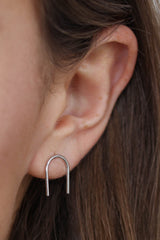 Silver n stud earrings