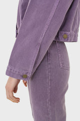 Violet denim jacket - 700
