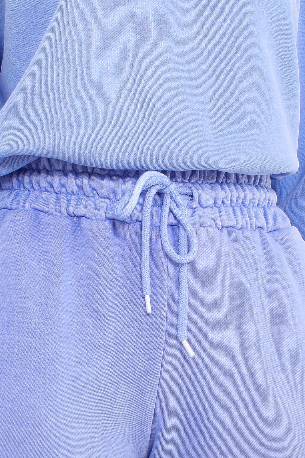 Blue pigment sweatpants