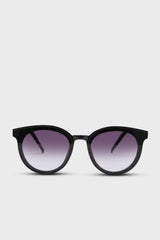 Black colourblock sunglasses