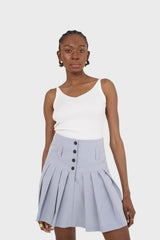 Ivory v-neck knit tank