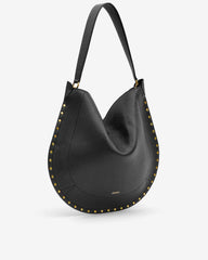 OSKAN HOBO SOFT BAG IN GRAINED LEATHER