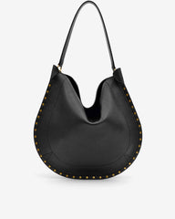 OSKAN HOBO SOFT BAG IN GRAINED LEATHER