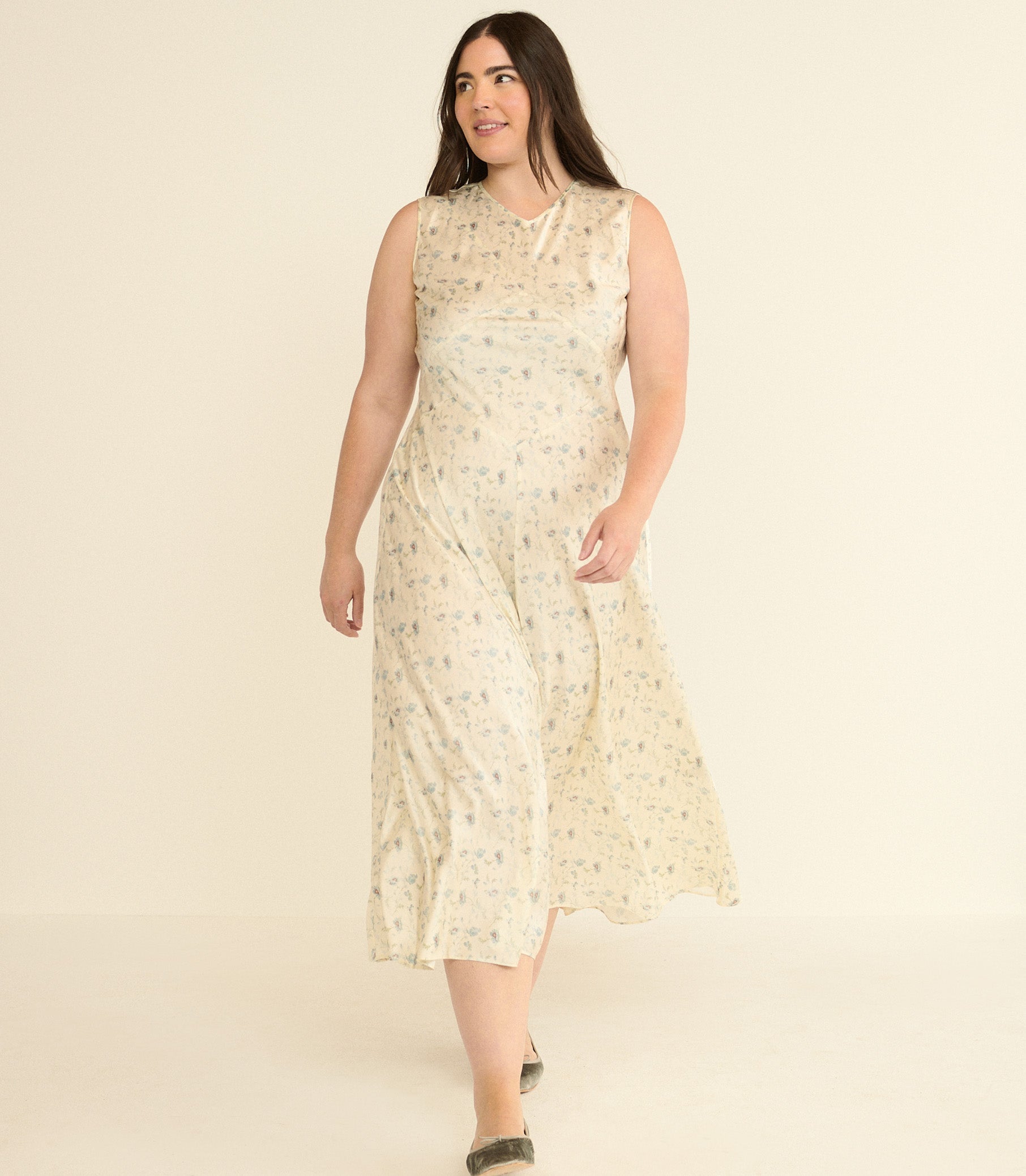 ADELANA DRESS -- CAMELLIA BLOOM