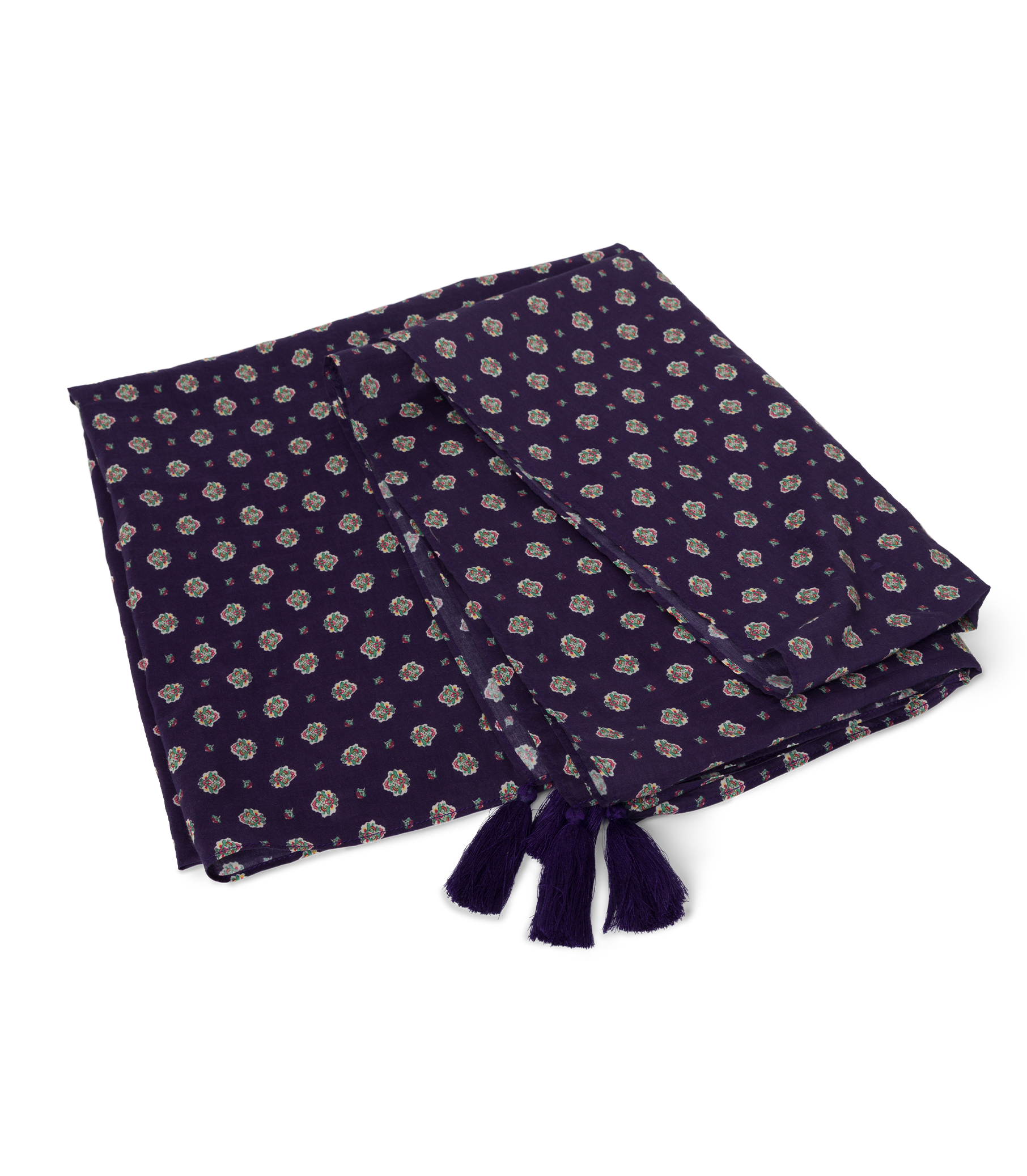 CASCAIS SARONG -- NAVY CADIZ FOULARD