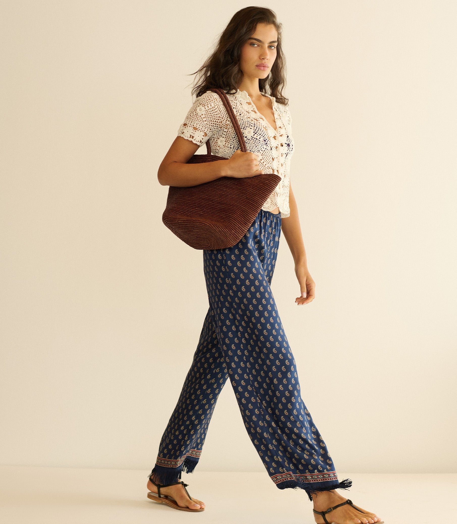 CHRYSANTHE TOP -- PEARL