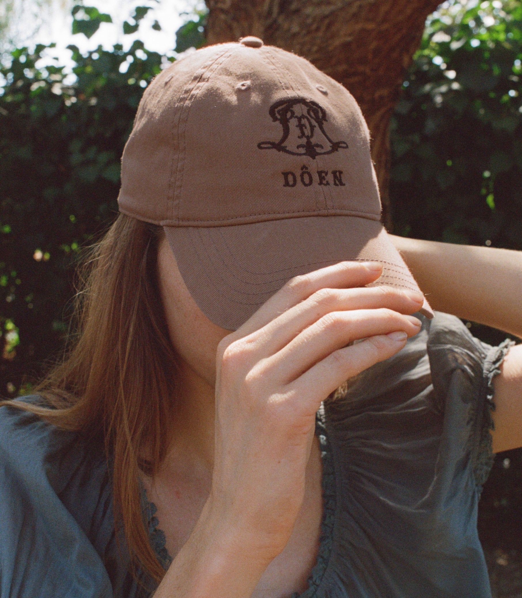 CLARO BASEBALL HAT -- BROWN COTTON