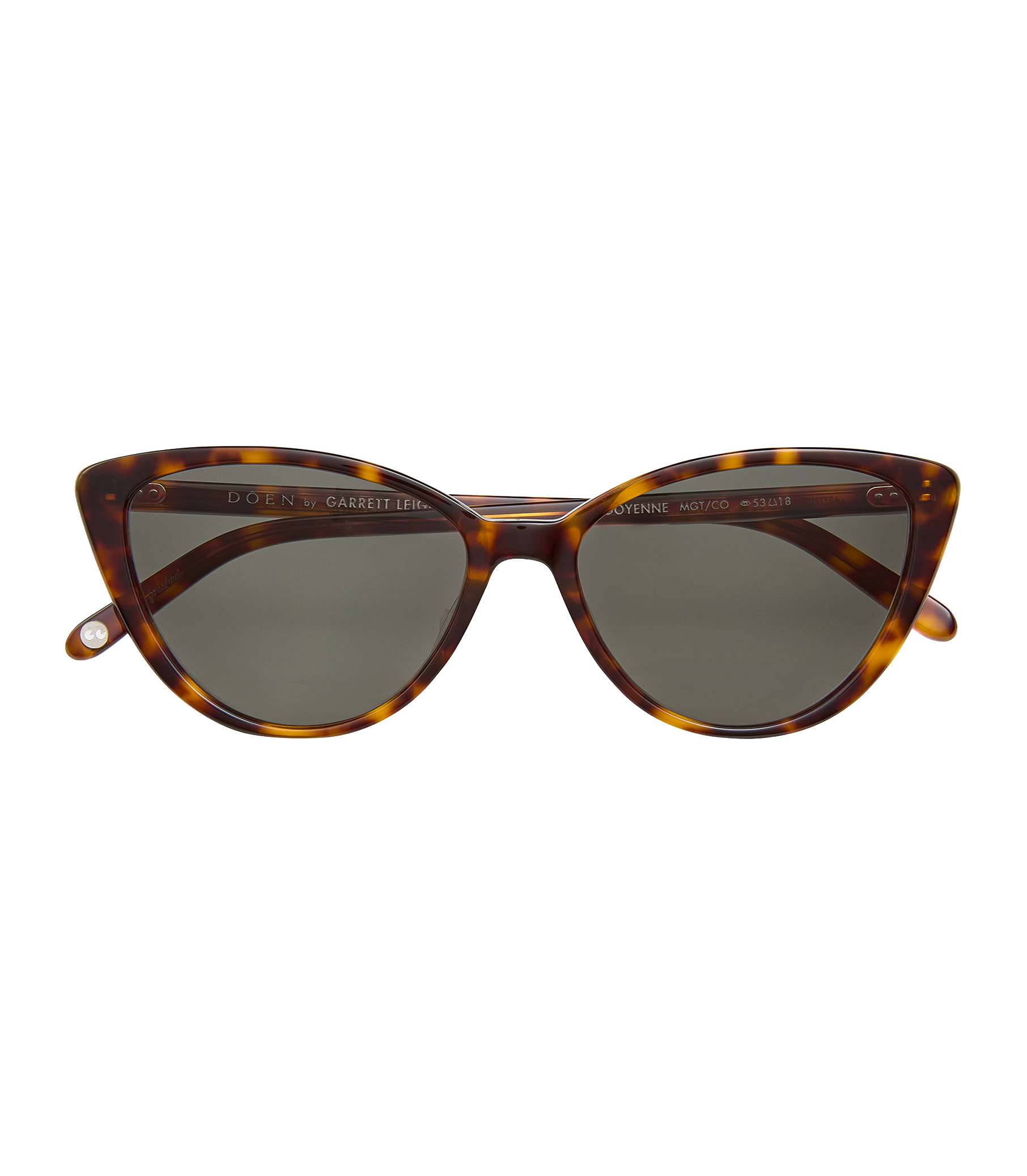 DÔEN BY GARRETT LEIGHT DOYENNE SUNGLASSES -- TORTOISE