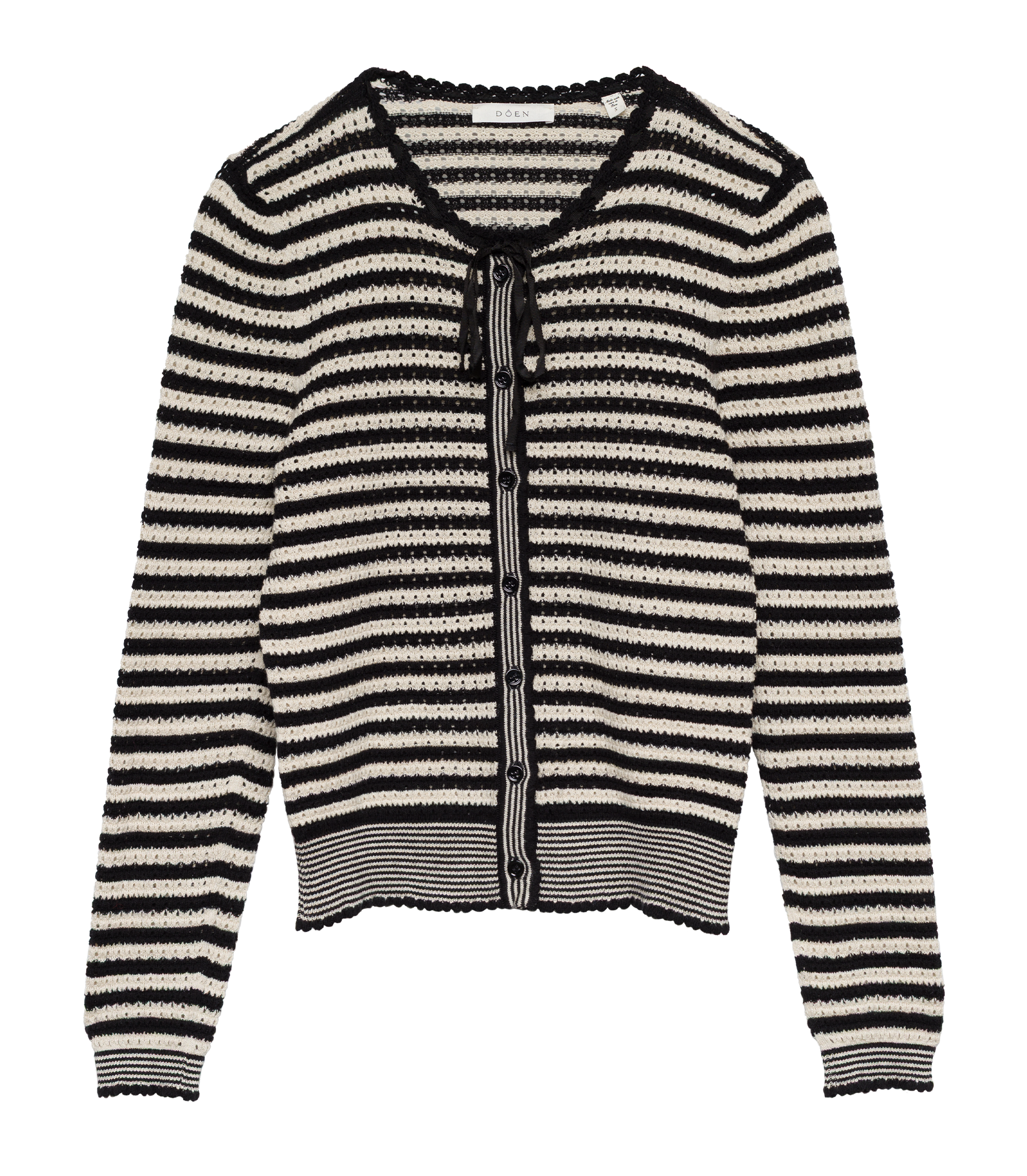 EVERLYN CARDIGAN -- SIDONIE STRIPE