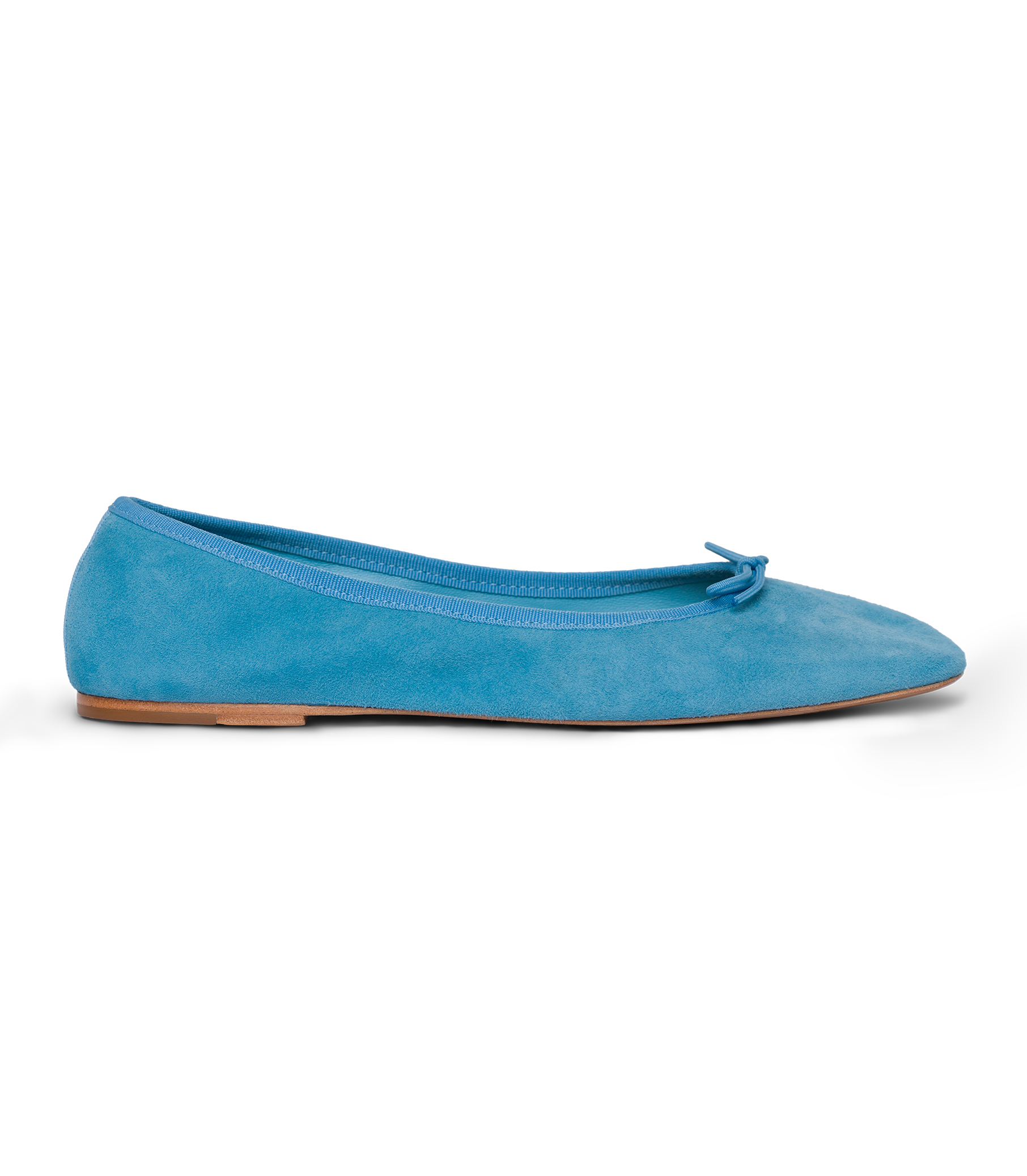 FIFI BALLET FLAT -- PISCINE SUEDE