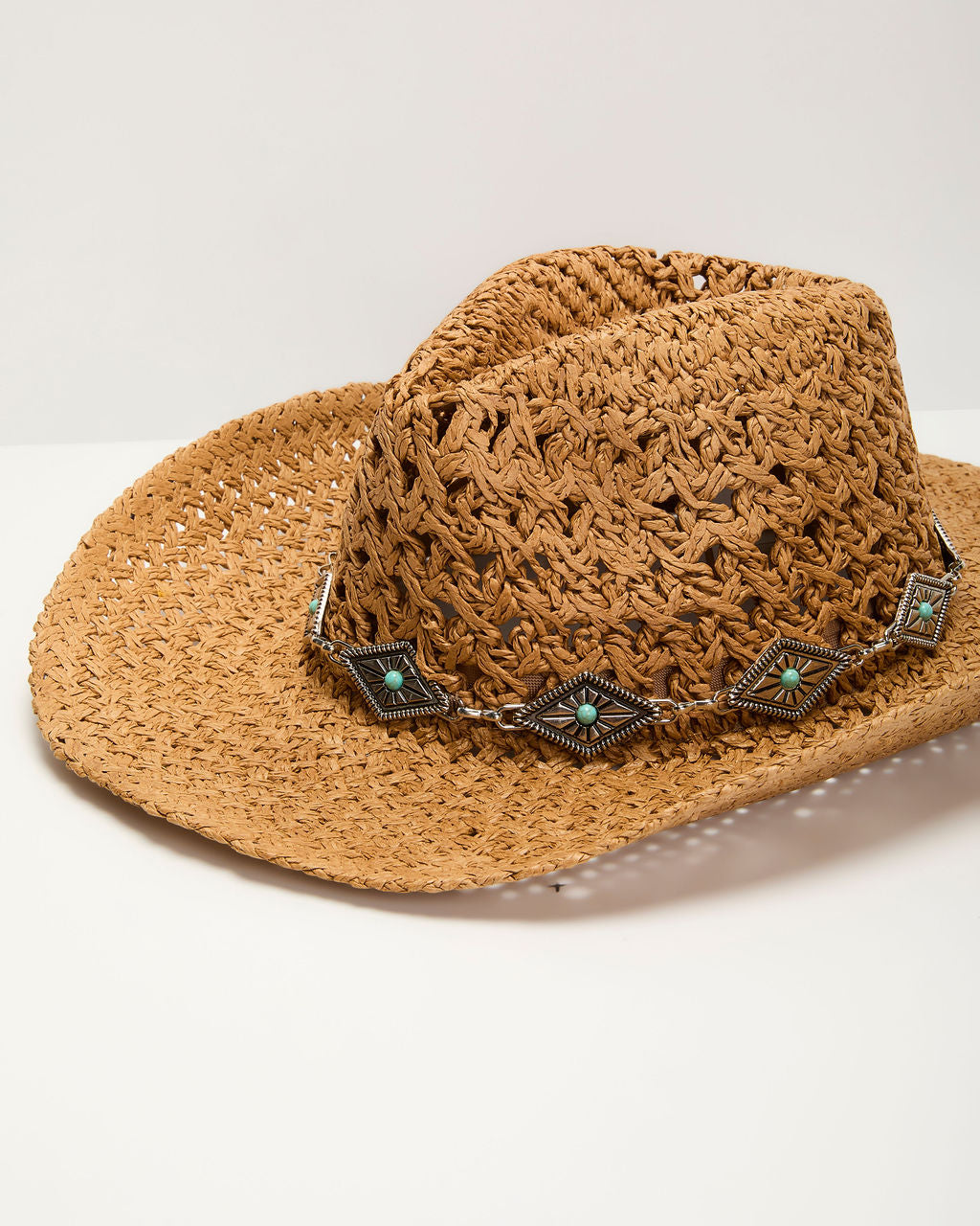 Main Stage Straw Western Hat