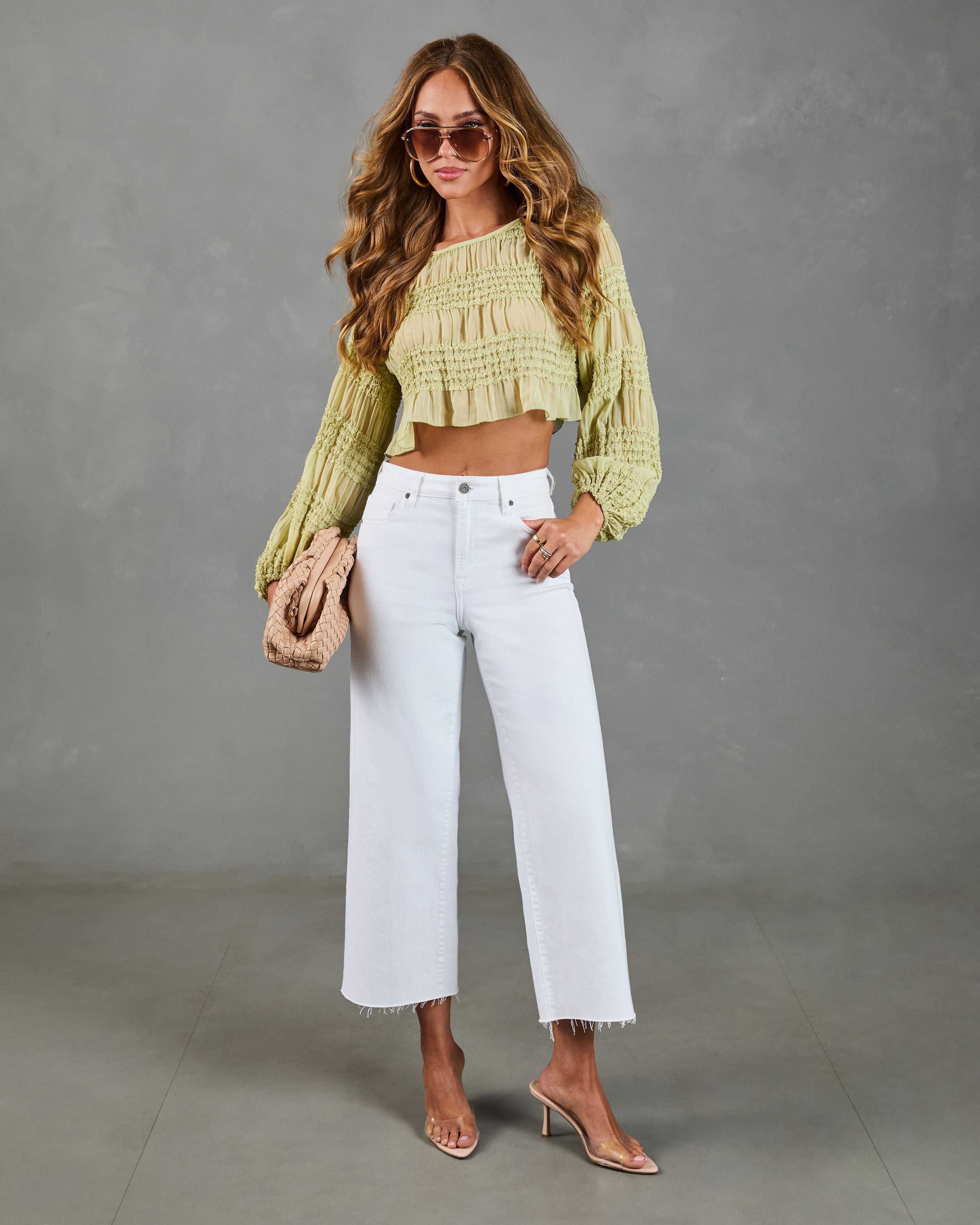 My Dearest Peasant Crop Top