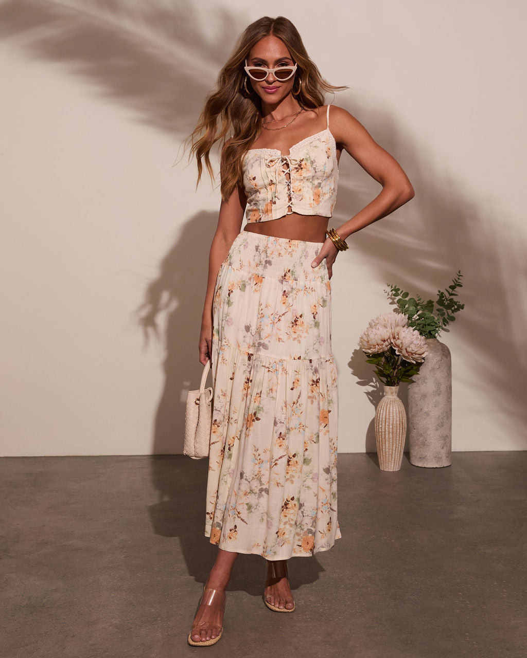 Sightseer Lace Up Front Tank