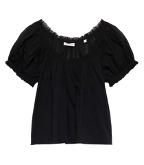 FREDERICA TOP -- BLACK
