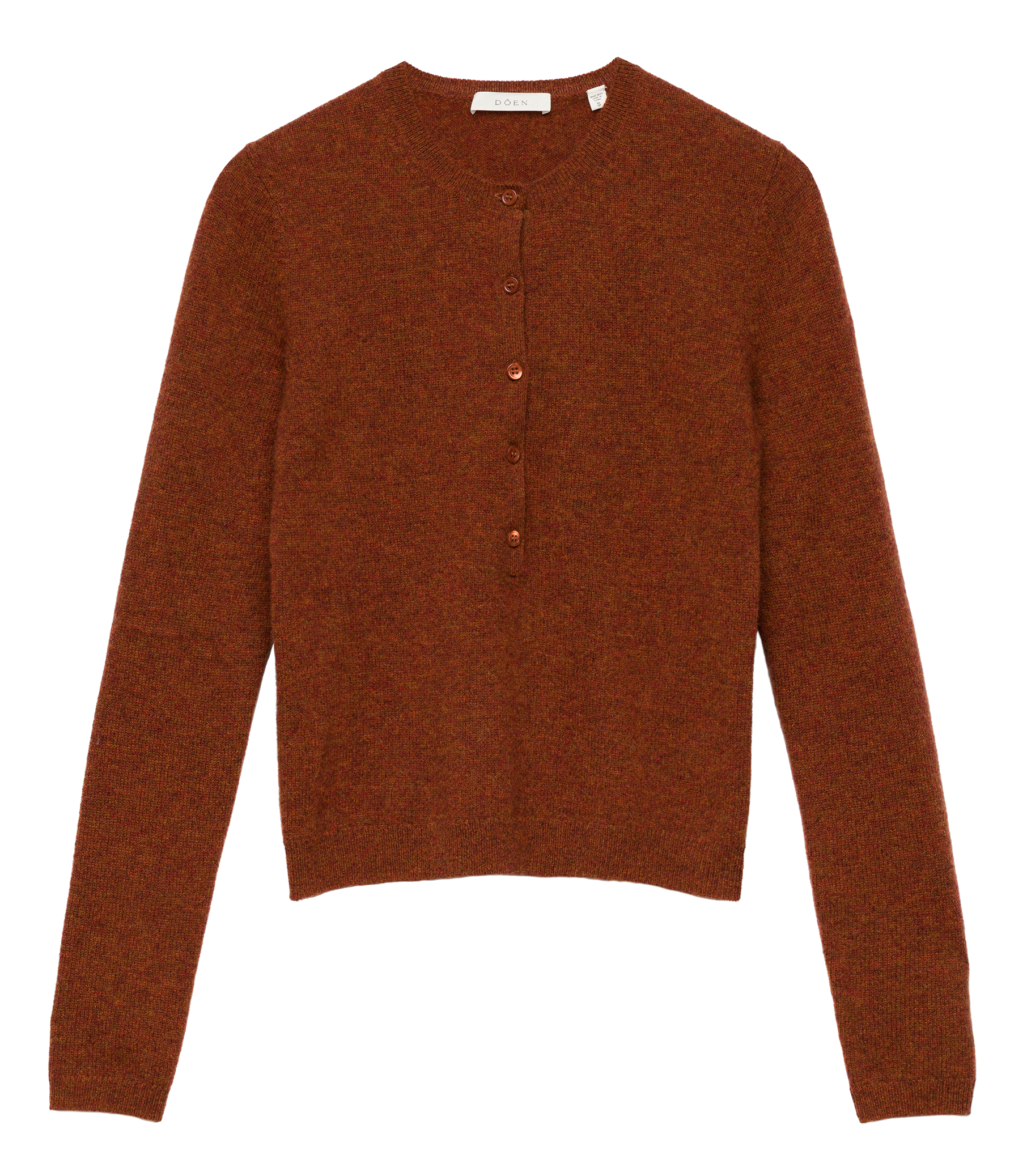 HEATH CASHMERE HENLEY -- EMBER