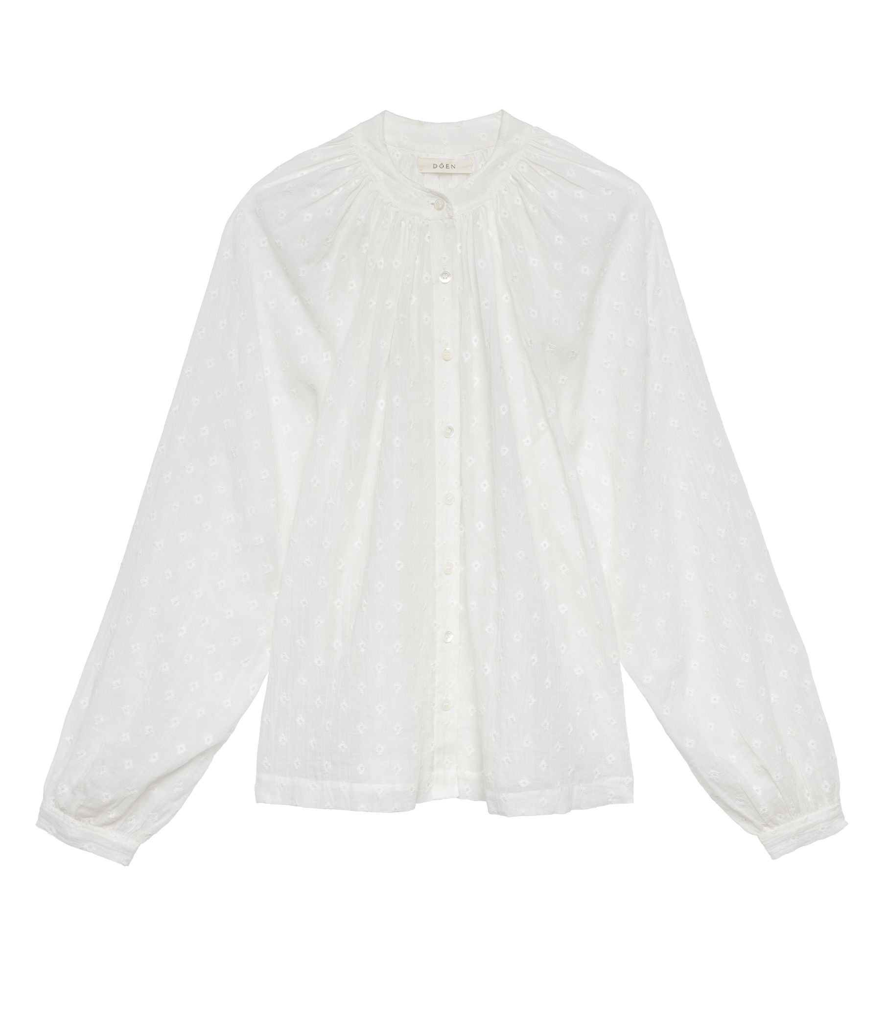 JULIENNE TOP -- SALT MARSEILLE EMBROIDERY