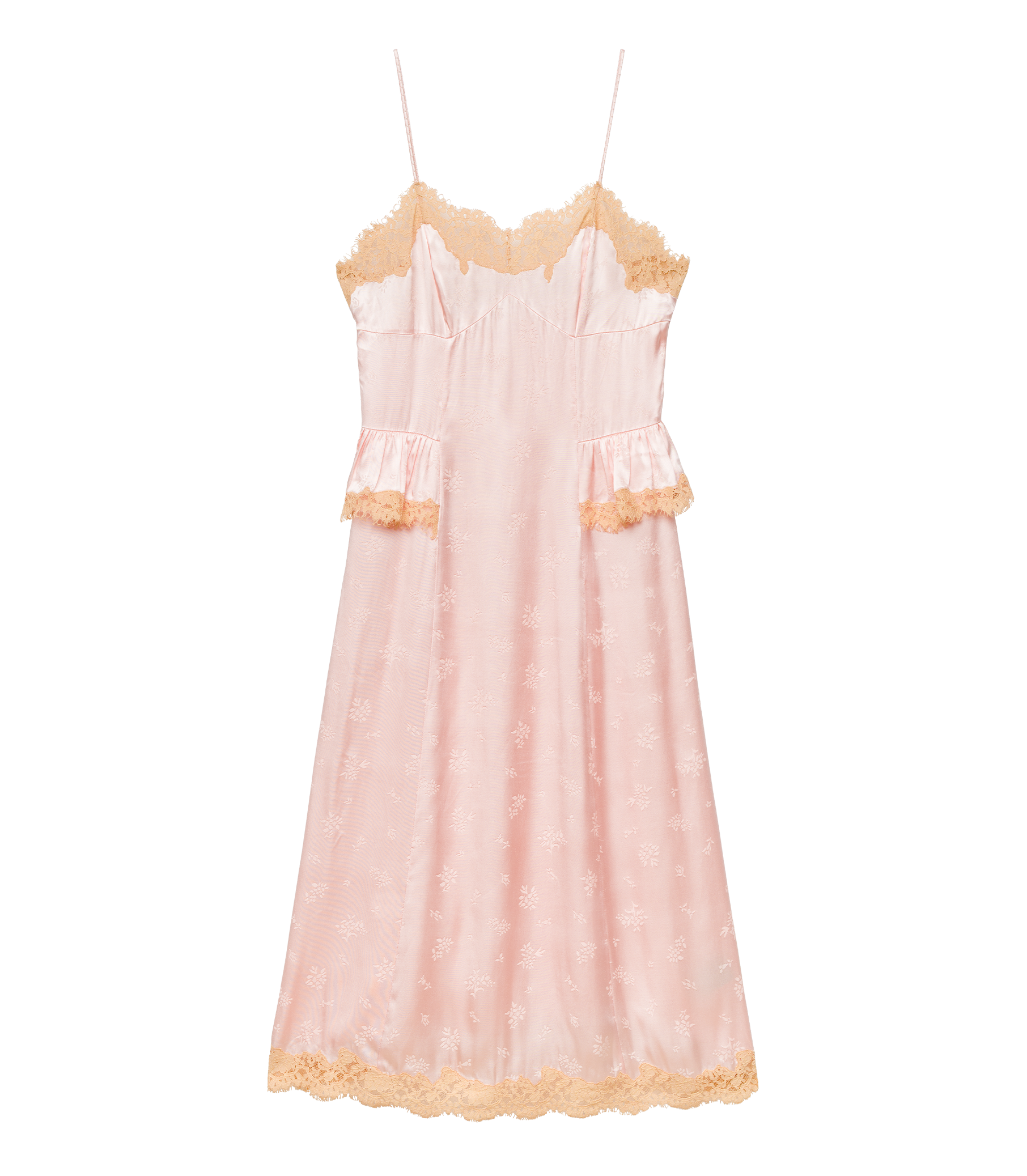 LISE DRESS -- NECTARINE