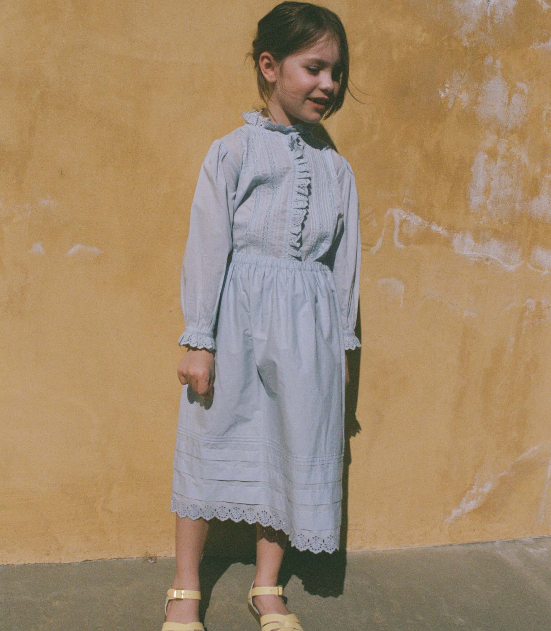 LITTLE SEBASTIANE MIDI SKIRT -- DEWDROP