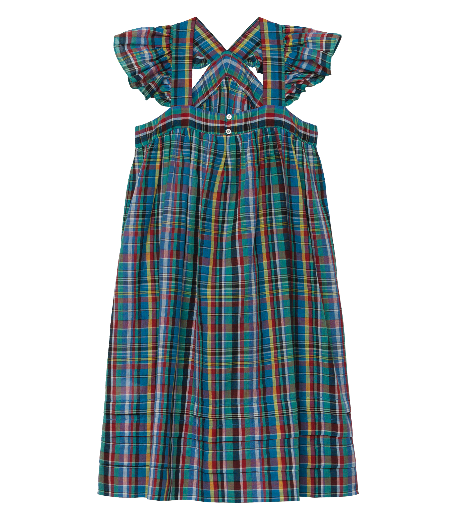 LITTLE NISHA DRESS -- ALDERBROOK PLAID