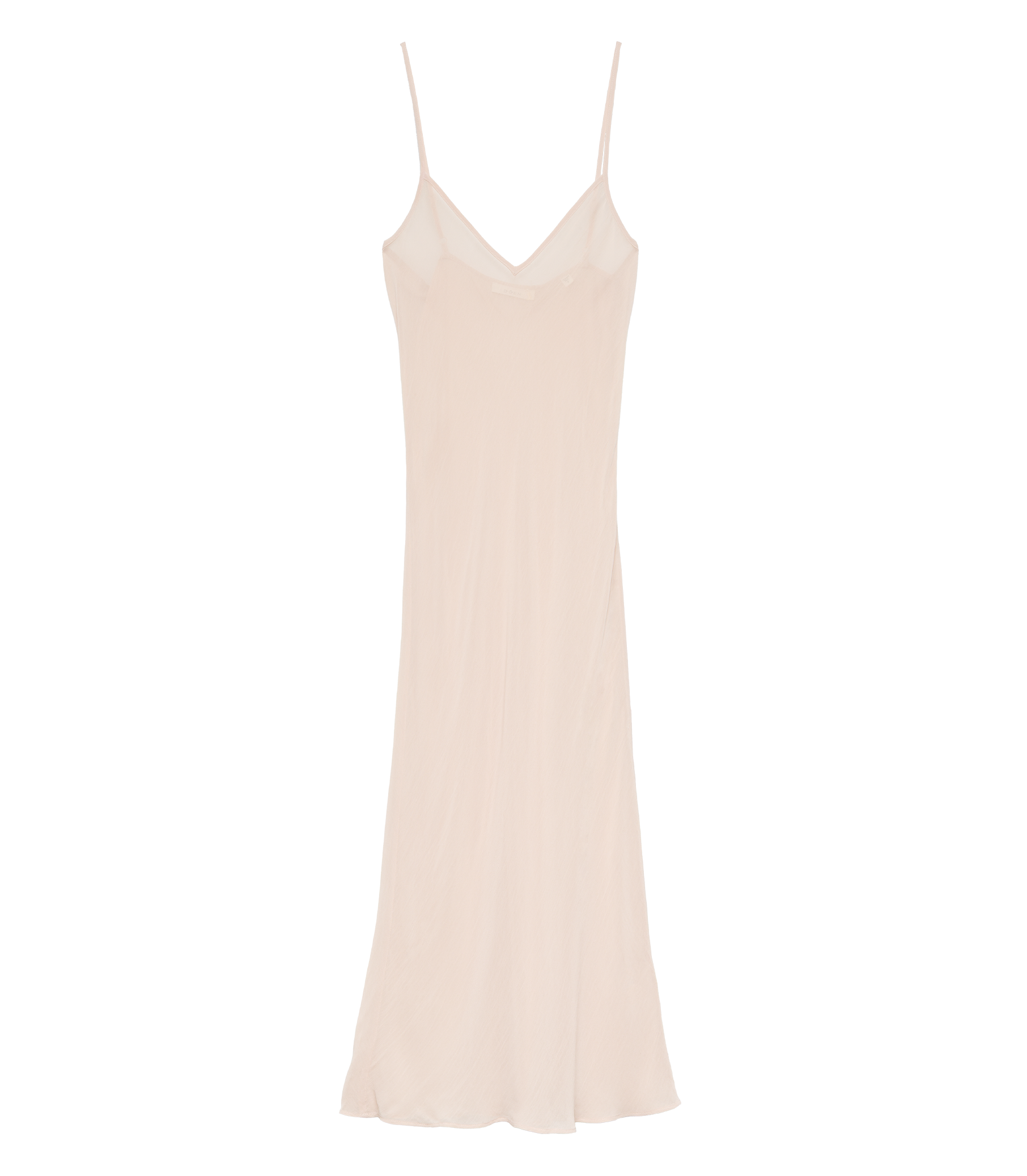 LONG DEEP V-NECK SLIP -- CONCH