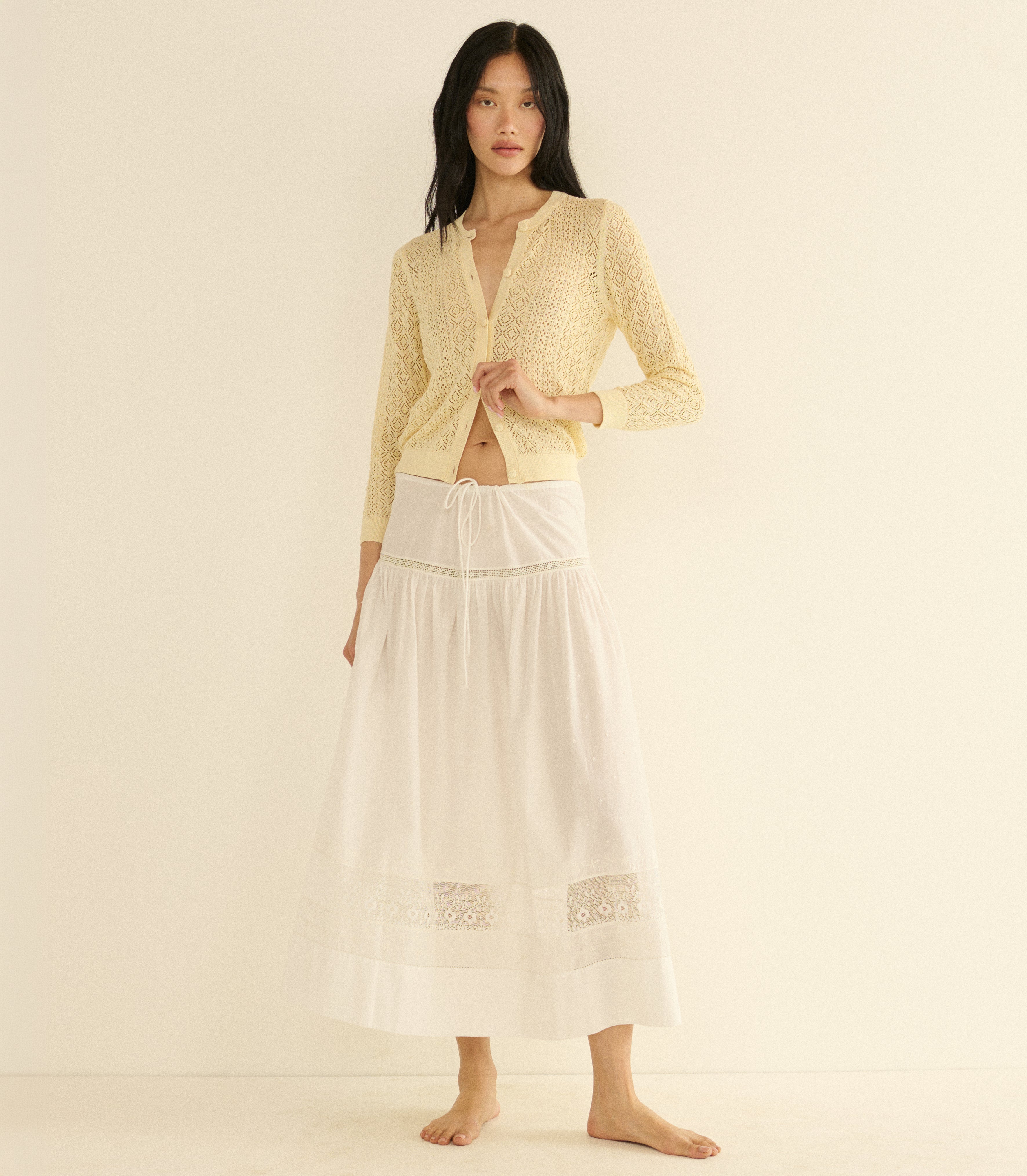 MARISE SKIRT -- SALT